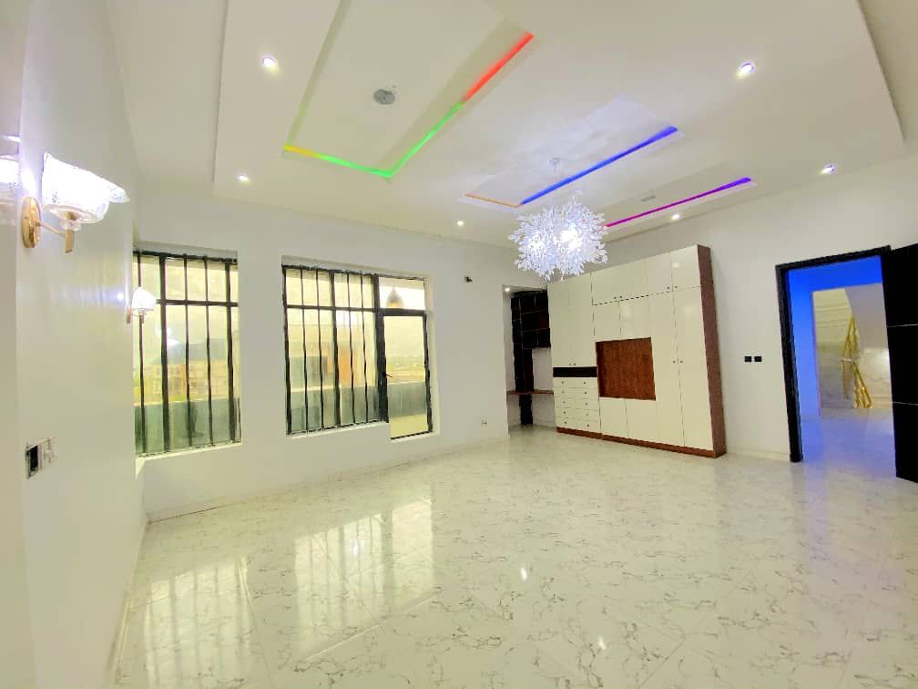 PERFECTLY FINISHED AUTOMATED 5 BEDROOM DETACHED DUPLEX WITH PENTHOUSE