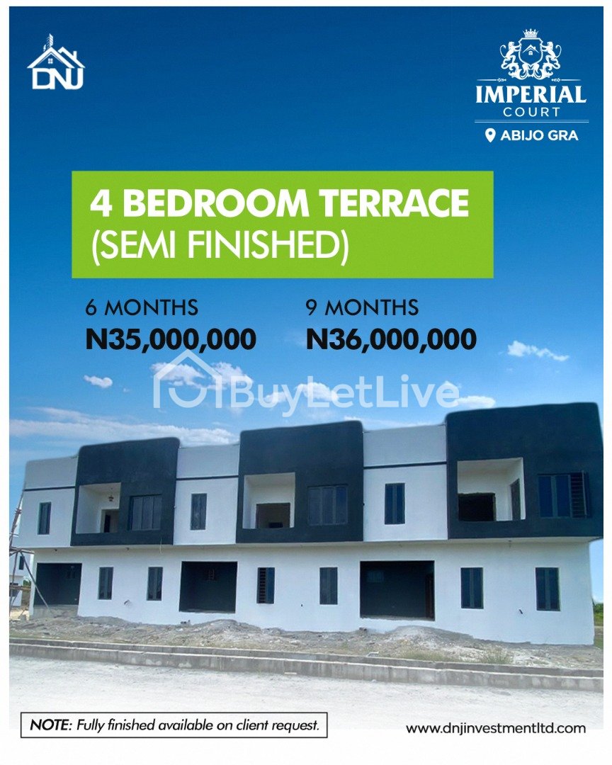 4 bedrooms Terraced Duplex for sale at Abijo
